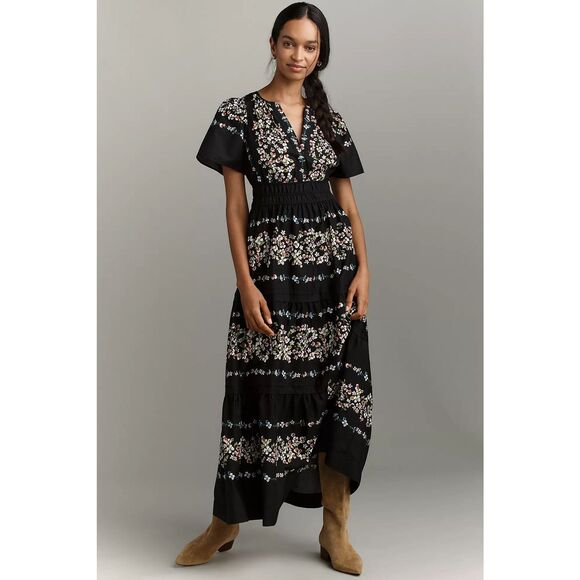 Anthropologie Dresses & Skirts - Anthropologie The Somerset Printed Maxi Dress